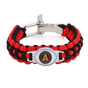 Atlanta United soccer Bracelet #MLS (1 Pair)